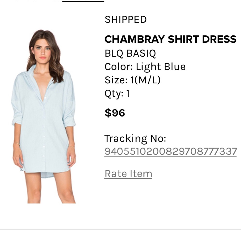 BLQ shirt dress